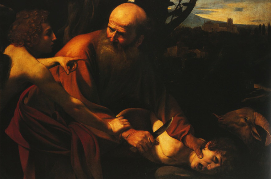 Caravaggio - Sacrificio di Isacco