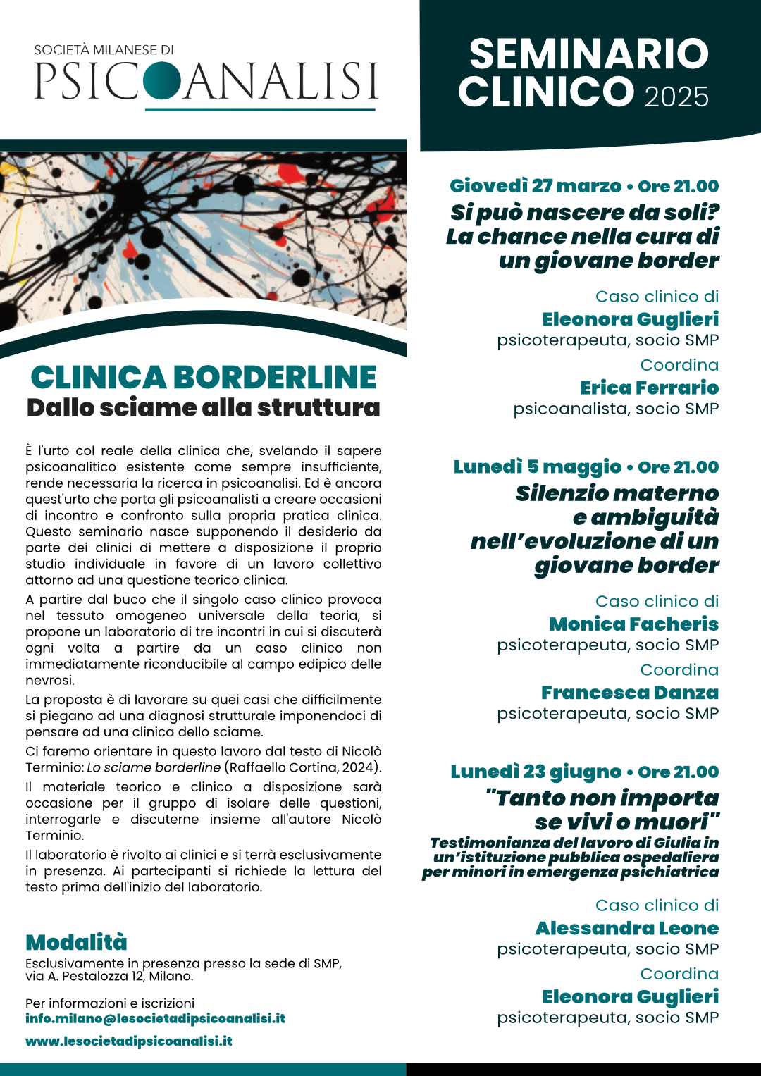 Clinica borderline. Dallo sciame alla struttura